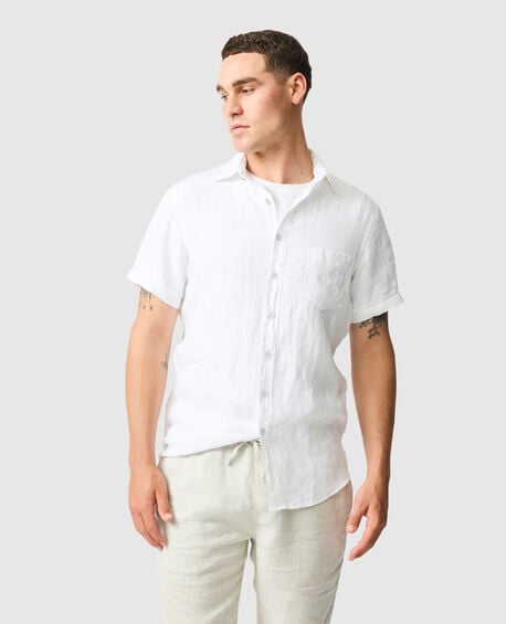 Palm Beach Sports Fit Shirt, SNOW