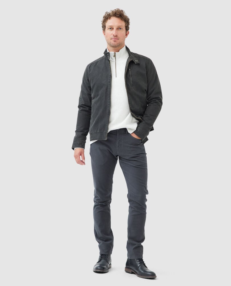 Alton Ave Sweat, ICE GREY MARLE, Off Front
