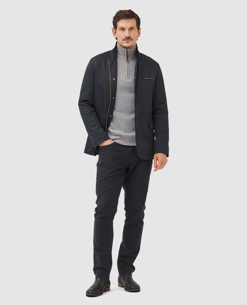 Robbies Road Knit, DUSK, Off Front
