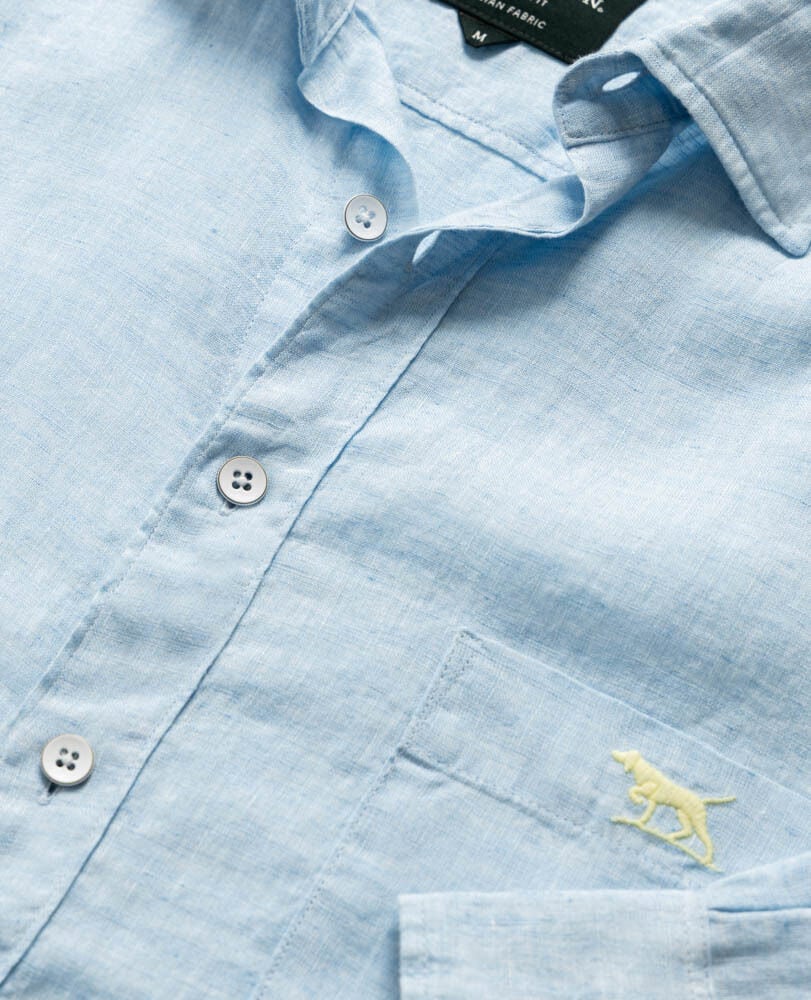 Coromandel 2 Sports Fit Shirt, SKY, Detail 2