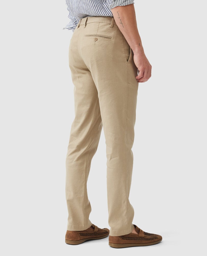 Hurleyville Straight Fit Pant, KHAKI, Back