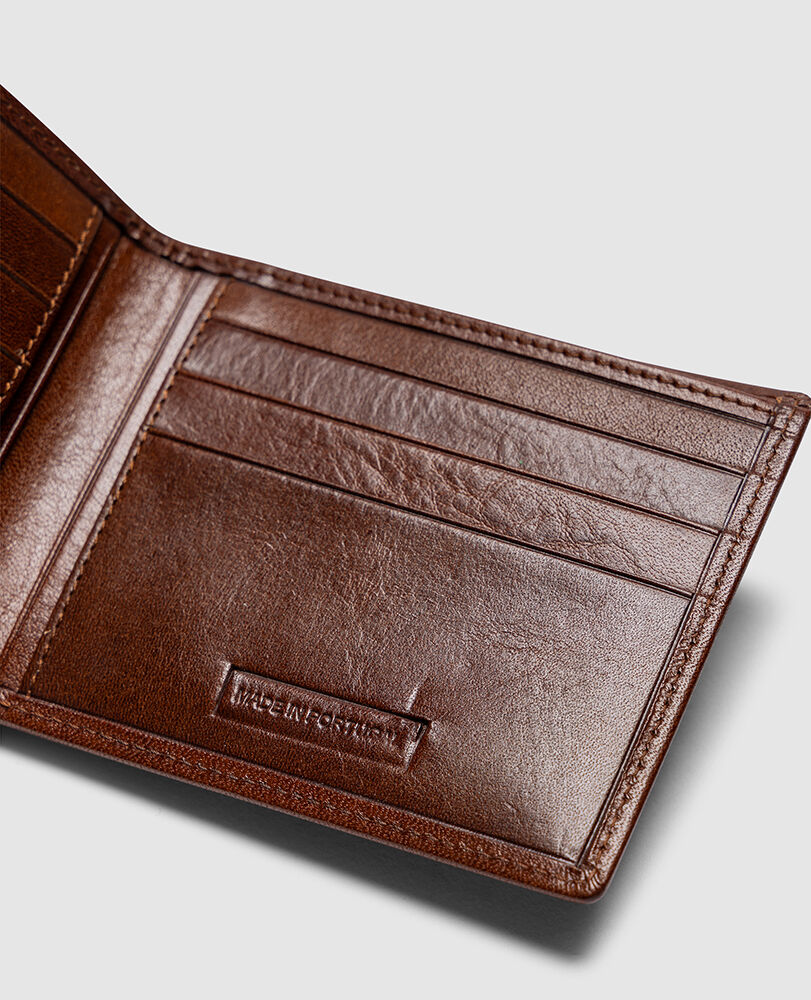 Wakefield Bi-Fold Wallet, COGNAC, Detail 2