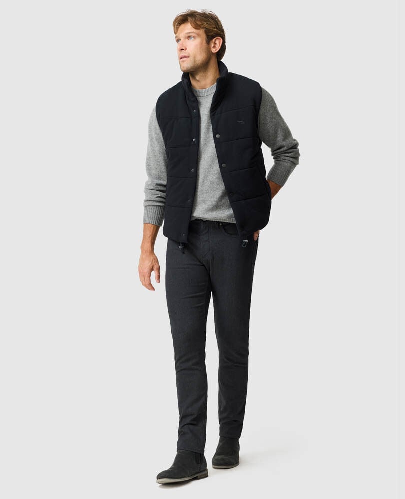 Jean droit melange Motion, ONYX, Off Front