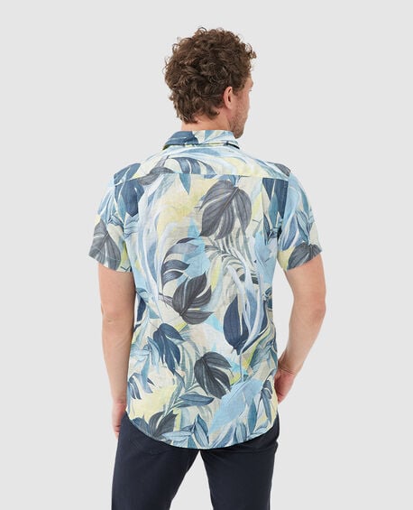 Edwin Street Sports Fit Shirt, LEMON