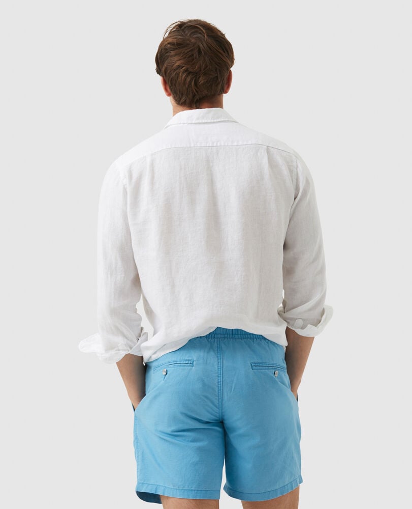 Seaford Sports Fit Shirt, SNOW, Back