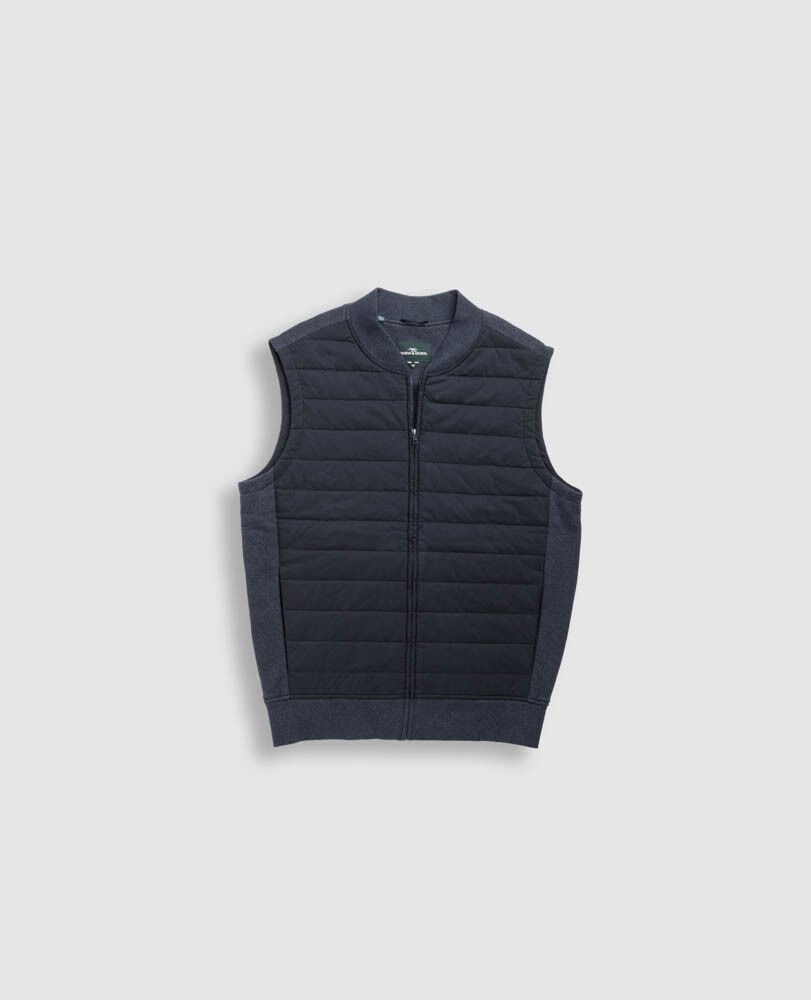Woodside Vest, NAVY, Flat Lay