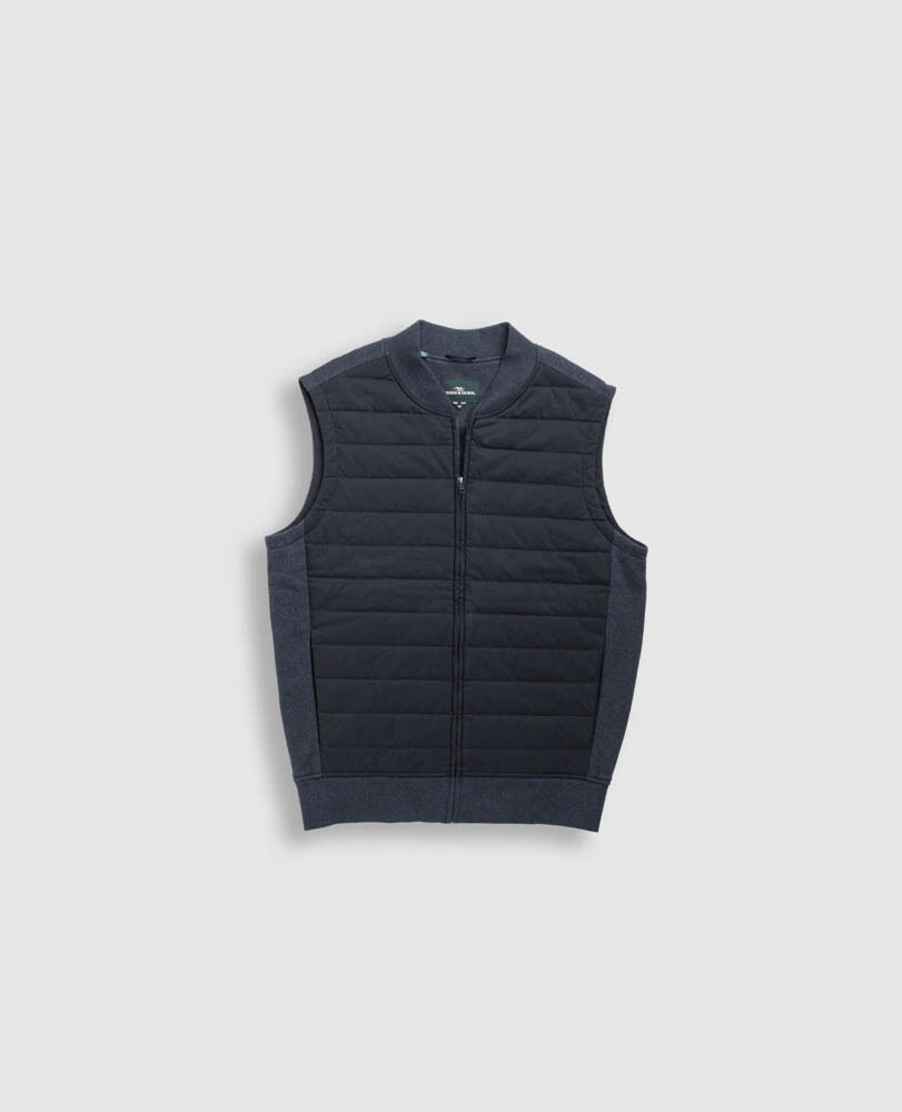 Woodside Vest, NAVY, Flat Lay