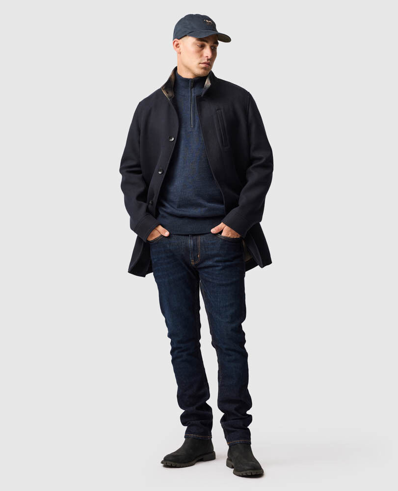Nobles Knit, MITTERNACHT, Off Front