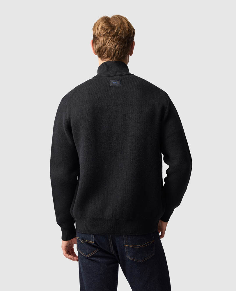 The Lakes Knit, NOIR, Back