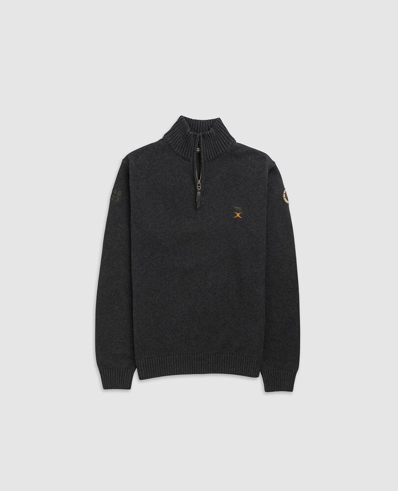 Sandy Park Knit, CHARCOAL, Flat Lay