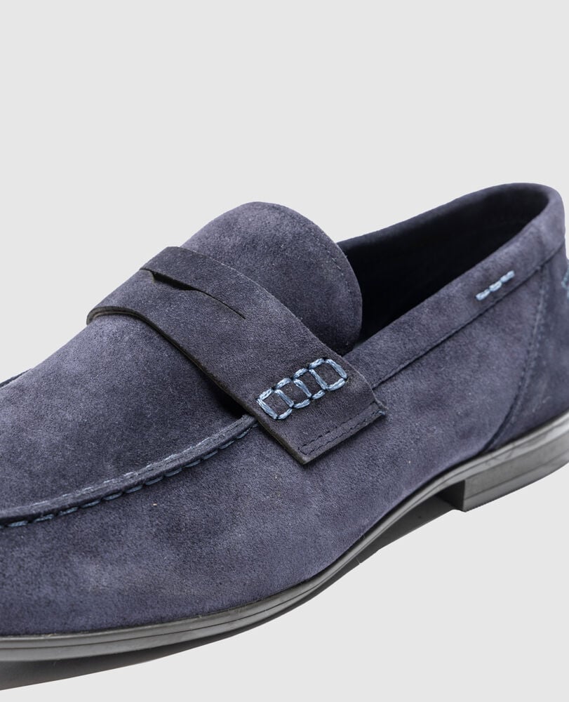 St James Loafer, NAVY, Detail 3