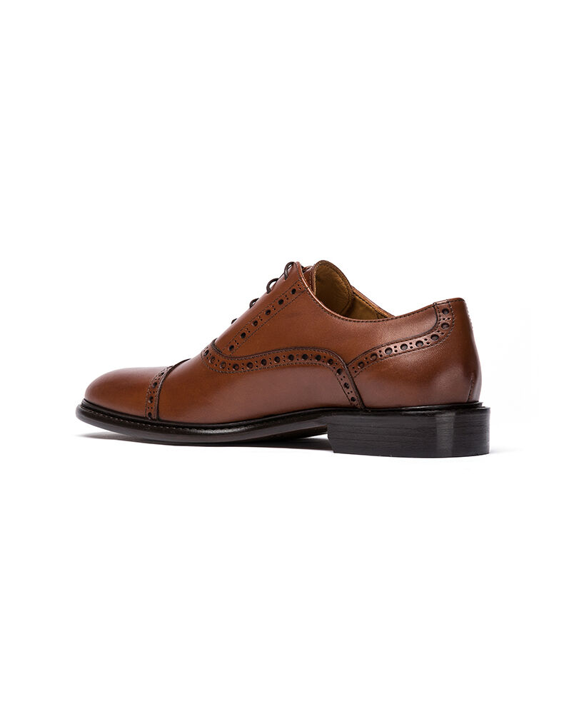 Gentlemans Bay Shoe, TAN, Back