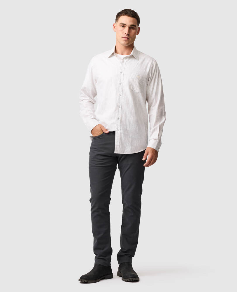 Castlepoint Shirt, CHAMPAGNE, Off Front