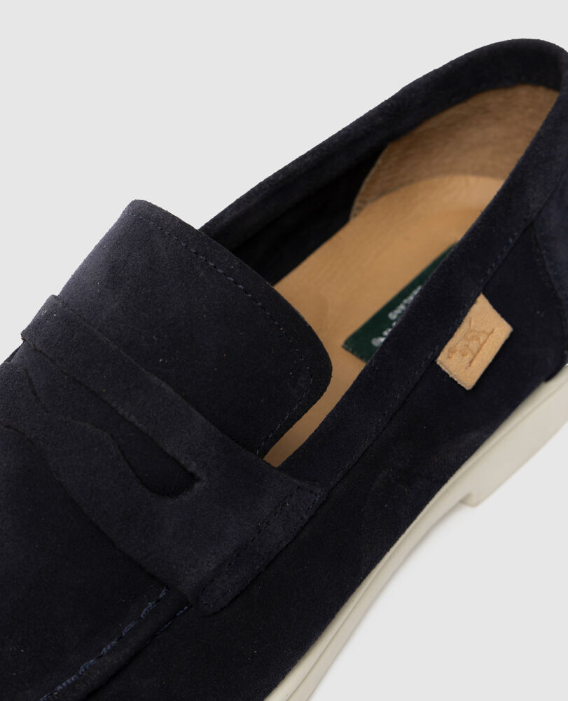 Marsden Bay Loafer, NAVY, Detail 3