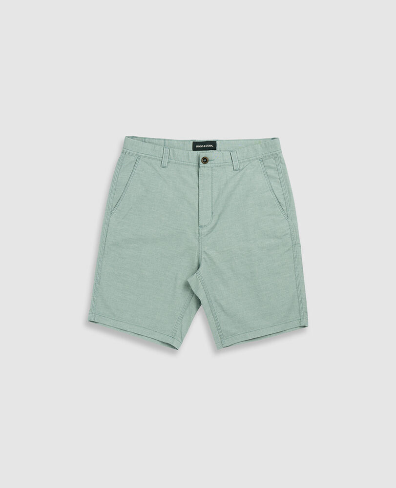 The Gunn 9" Short, VERDANT, Flat Lay