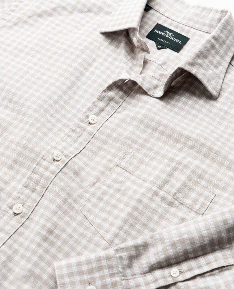 Mckerrow Sports Fit Shirt, OAT, Detail 2