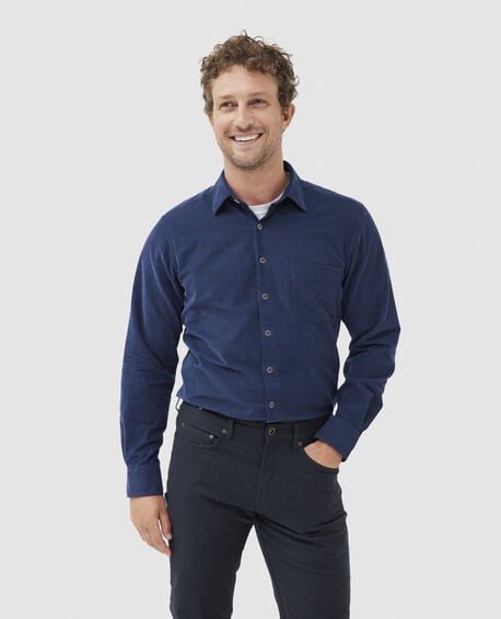 Coal Stream Sports Fit Shirt, INDIGO