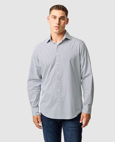 Wiltshire Shirt, PORCELAIN