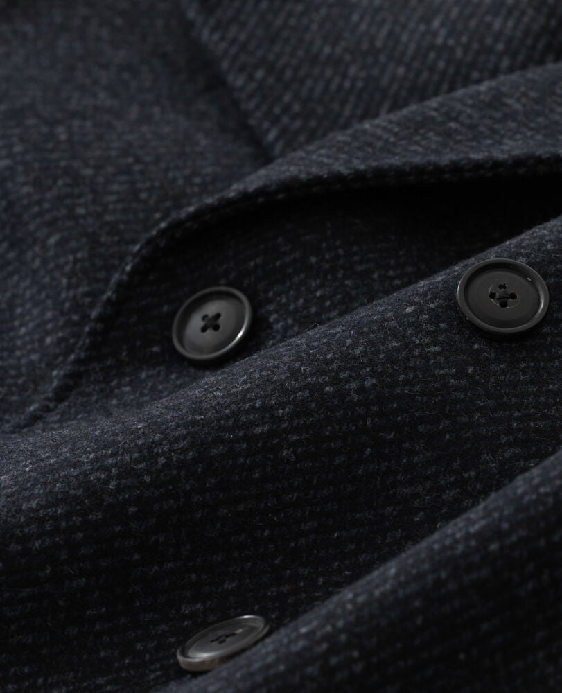 Horsham Downs Coat, CHARCOAL, Detail 2