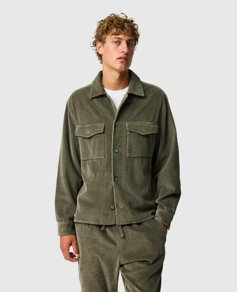 Glendale Shirt, PUTTY, Front