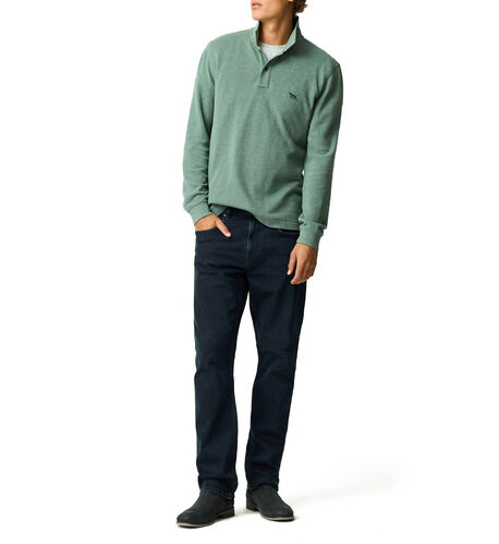 Long Sleeve Sports Fit Gunn Polo, FERN