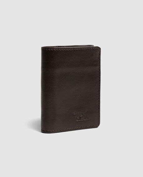 French Farm Valley Wallet, CHOCOLATE
