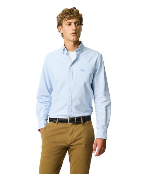 Oxford Crossing Shirt, POWDER BLUE