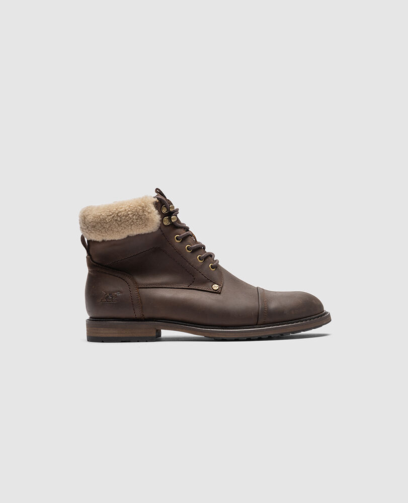 Dobson Cold Climate Military Boot, CHOCOLATE NB, Front