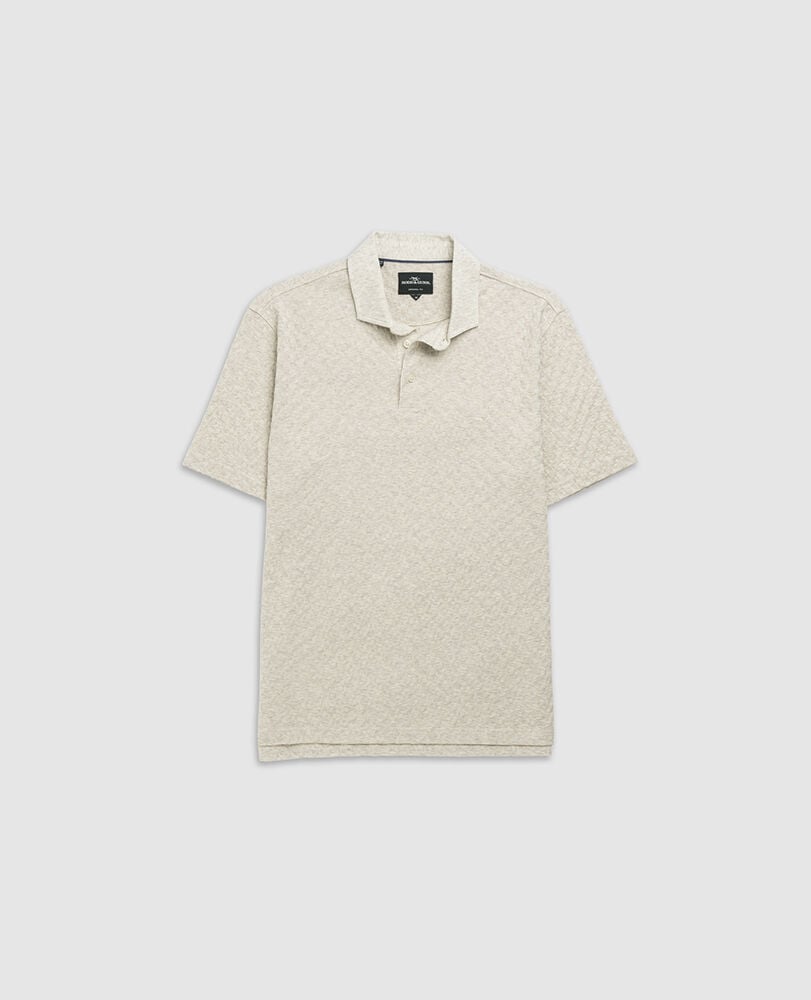 Huntsbury Polo, ECRU, Flat Lay