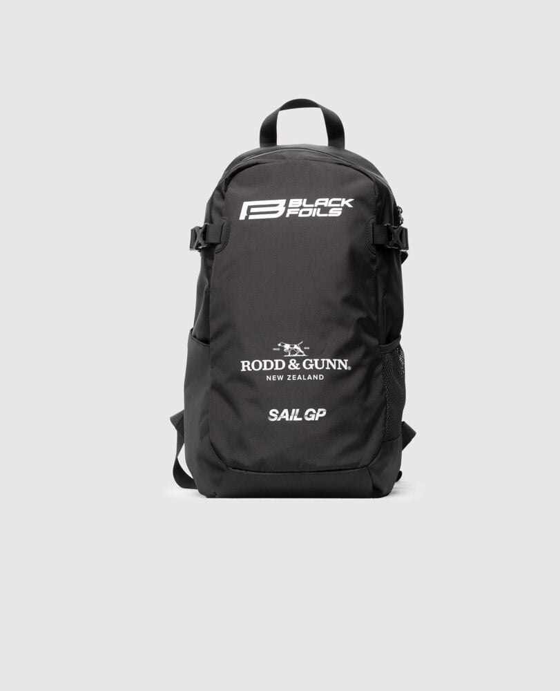 SailGP Team Sports Backpack, BLACK, Front