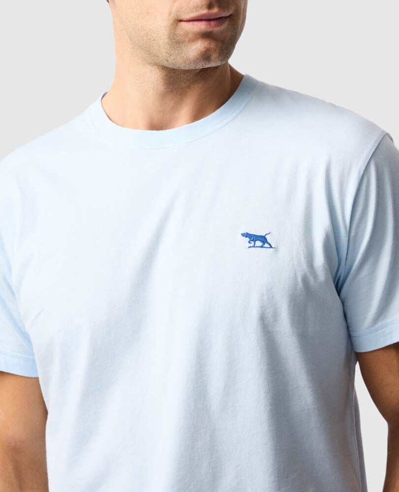 The Gunn T-Shirt , ICE BLUE, Flat Lay