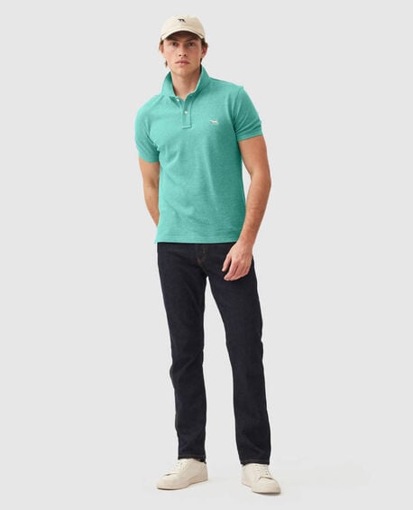 The Gunn Sports Fit Polo, TURQUOISE