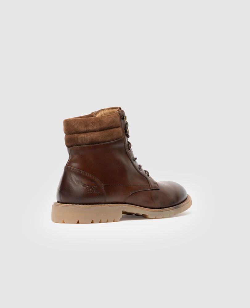 Clearbrooke Military Boot, COFFEE, Back