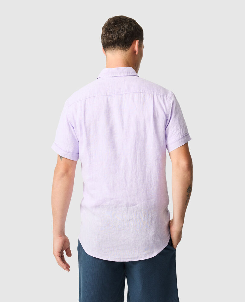 Palm Beach Sports Fit Shirt, LILAC, Back