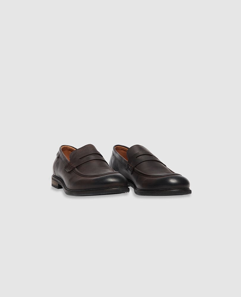 Portobello Mocc Slip On, BROWN
