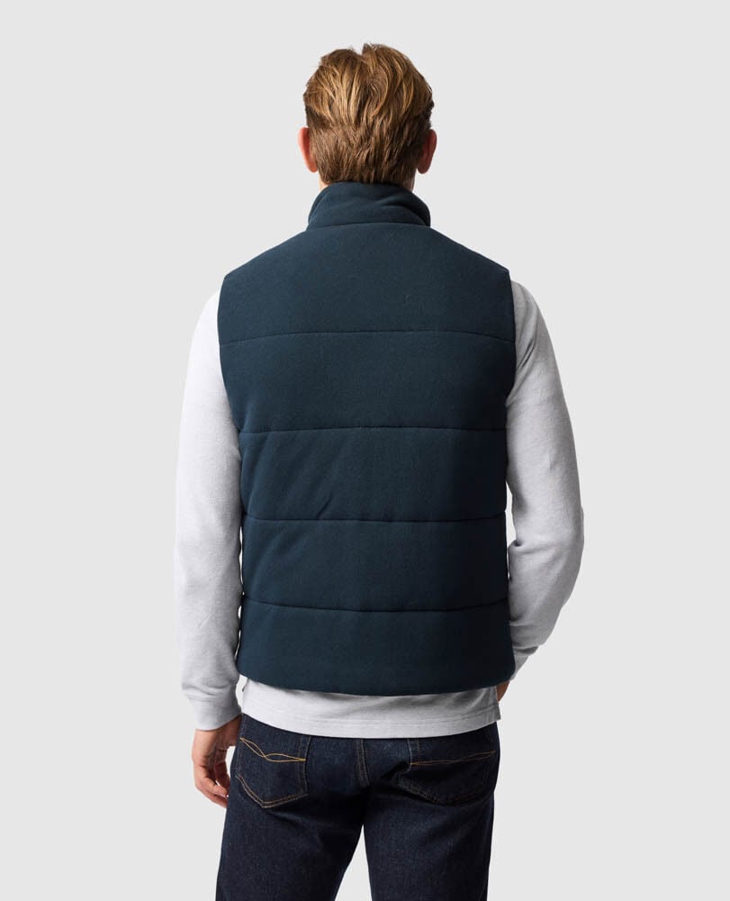 Lake Ferry Vest, MIDNIGHT, Back