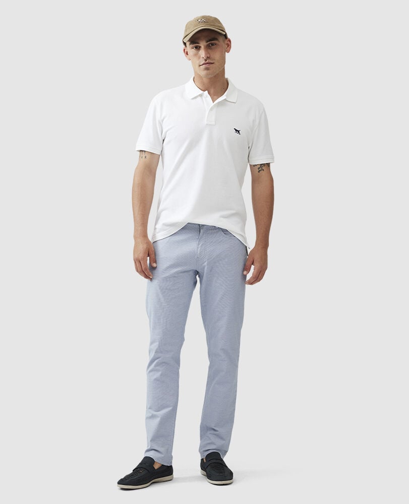 Gunn Straight Fit Jean, DUSK, Off Front