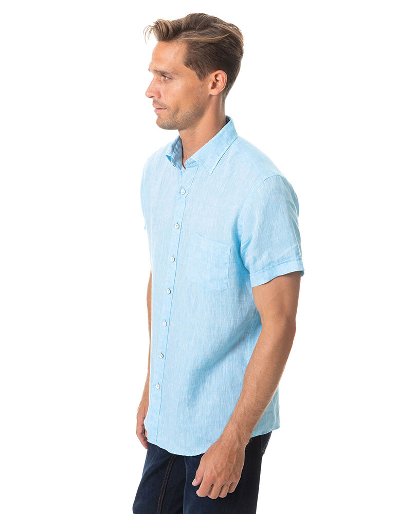 Ellerslie Sports Fit Shirt, GLACIER, Back