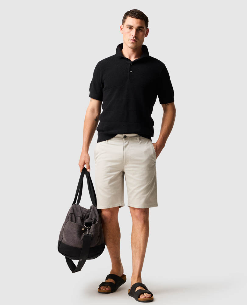 Tongariro Sports Fit 9" Short, SAND, Off Front