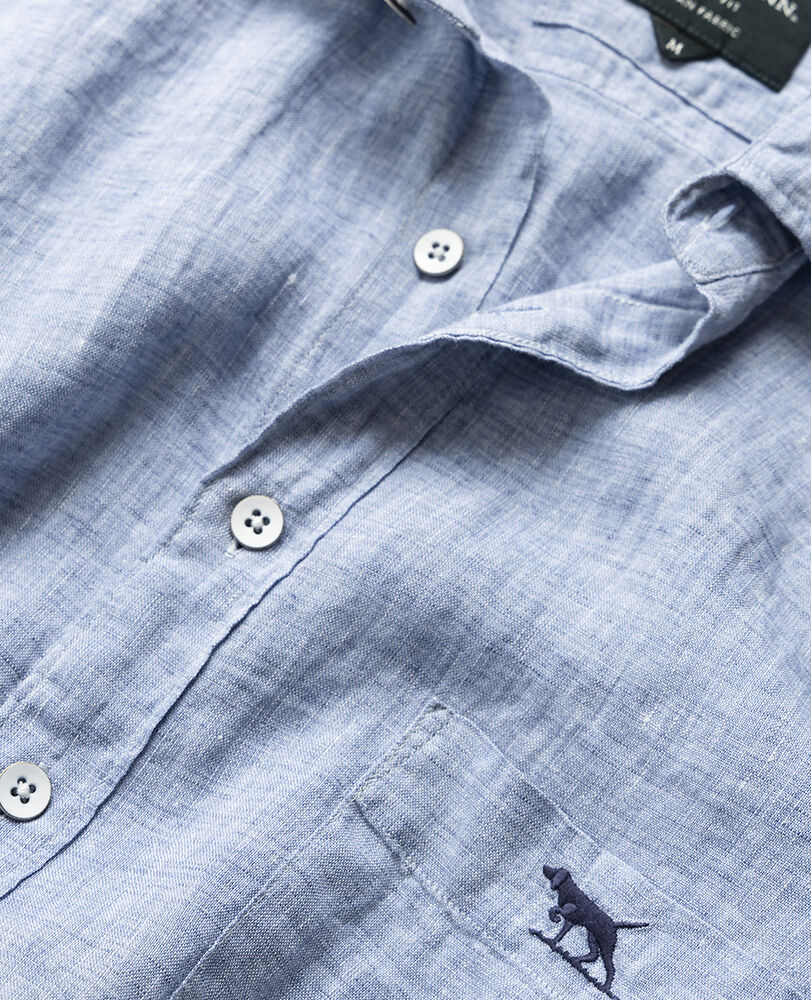 Cathedral Cove Sports Fit Shirt, DENIM, Detail 2