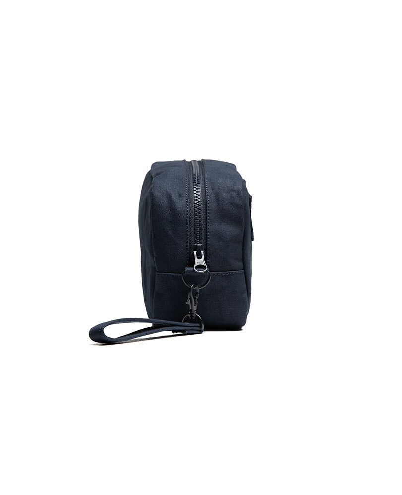 Farrar Street Wash Bag, NAVY, Back
