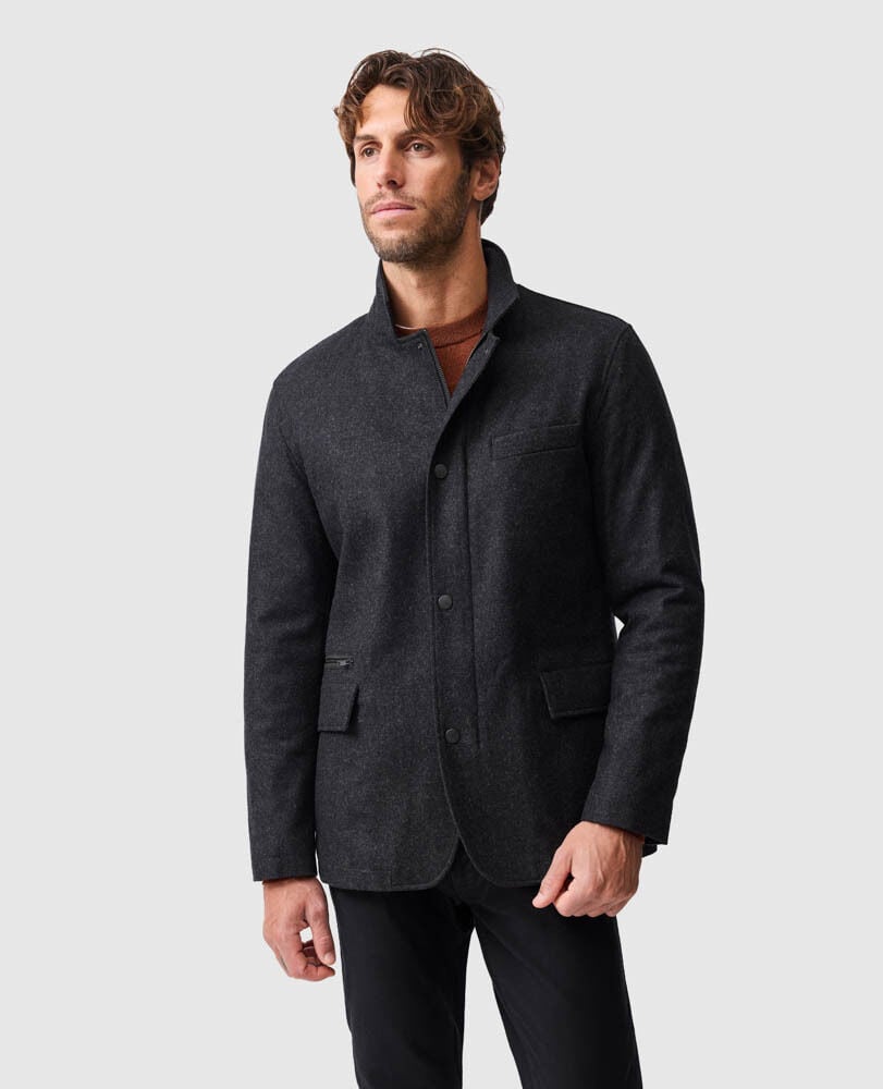 Longbush Jacket, GRAPHITE, Front