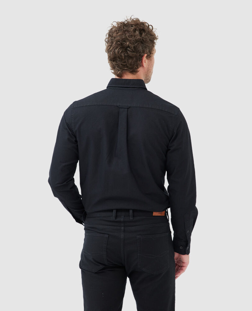 Gunn Oxford Pd Hemd mit sportlicher Passform, ONYX, Back