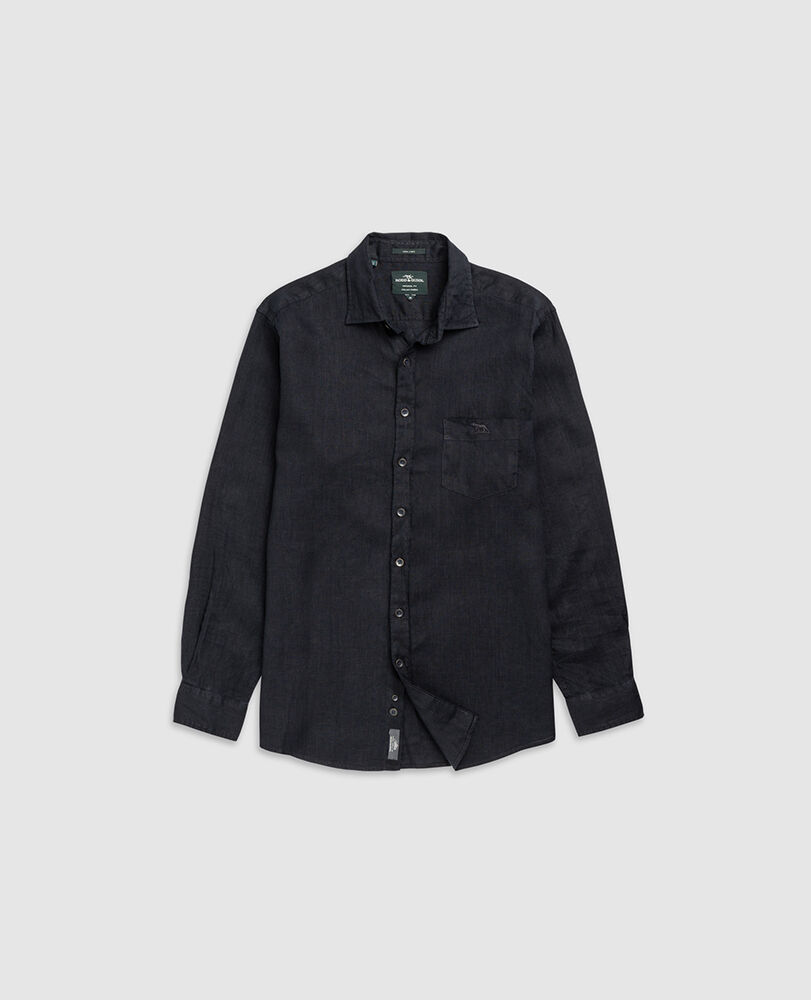 Cable Bay Shirt, MIDNIGHT, Flat Lay