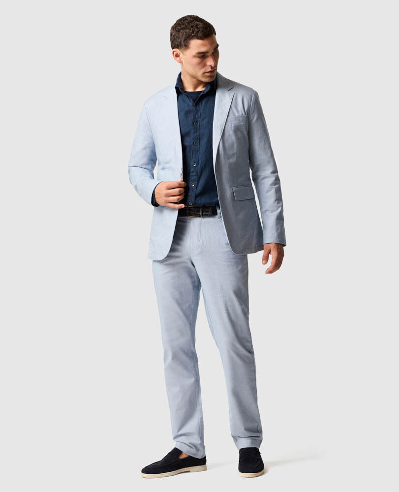 Gunn Blazer Sports Fit Jacket, DUSK, Off Front