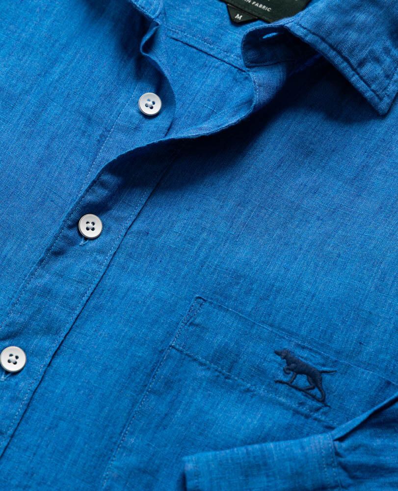 Coromandel 2 Sports Fit Shirt, CYAN, Detail 2