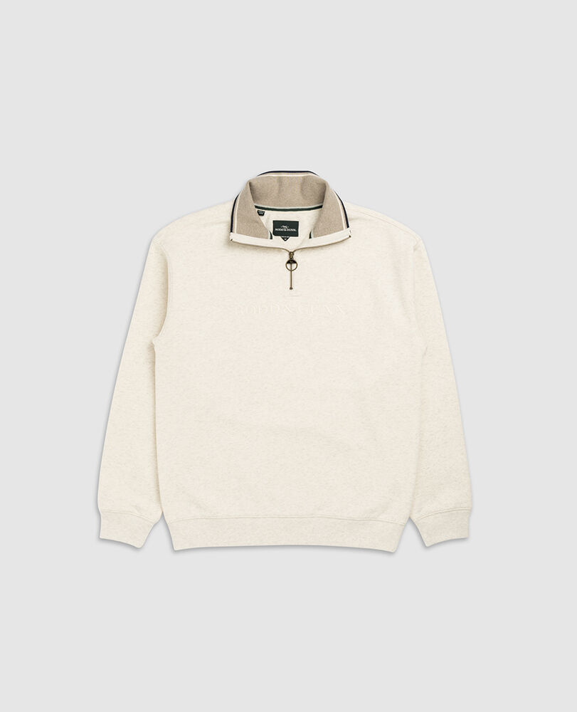 Alford Forest Sweat, OAT, Flat Lay