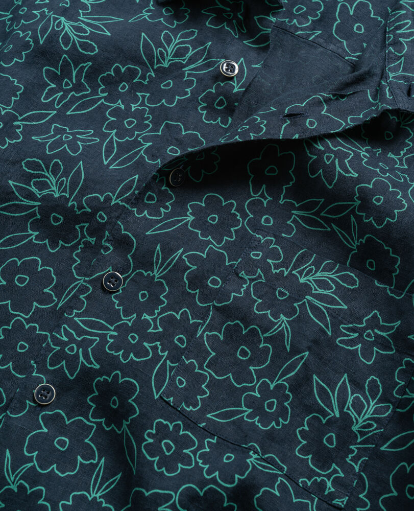 Barrytown Sports Fit Shirt, LIME, Detail 2