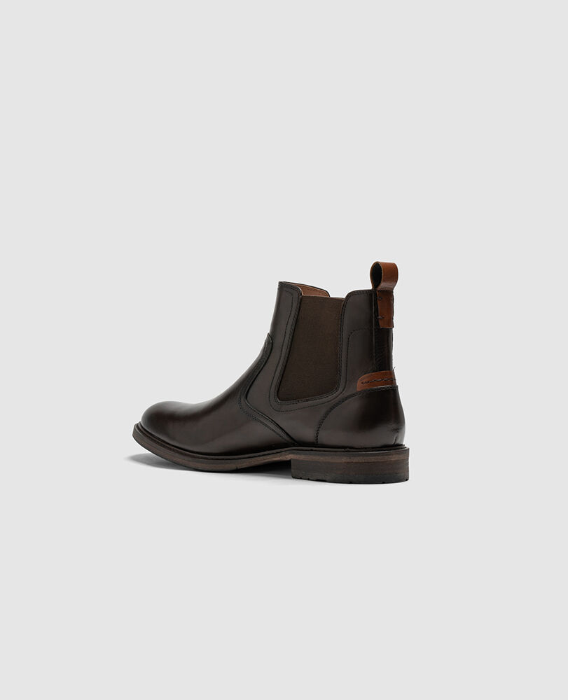 Bottes Chelsea Dargaville, CHOCOLAT, Flat Lay