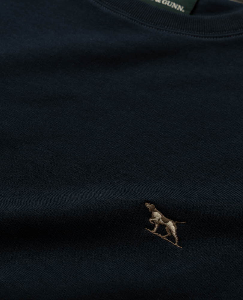 Otago Crew Neck Sweat, ECLIPSE, Detail 2